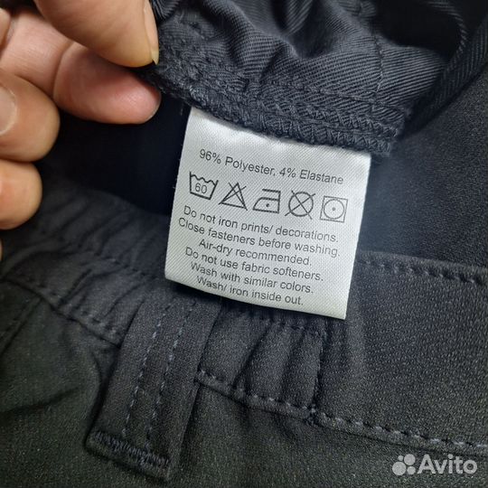 Рабочие брюки 52-54 Atlas Copco Швеция стрейч новы