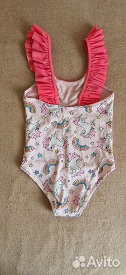 Купальник для девочки 104,116-122см