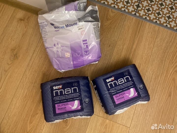 Мужские прокладки seni man
