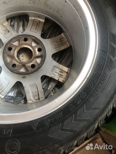 Комплект зимней резины с дисками R-16