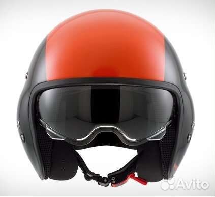 AGV Diesel Hi-jack черно-оранжевый мотошлем (размер: xs)