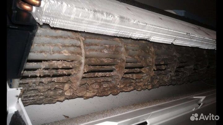 Чистка сплит-систем ремонт заправка фреоном монтаж