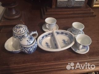 Луковичный узор цвибельмустер антиквариат