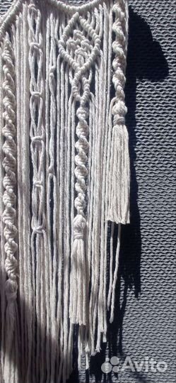 Макраме панно