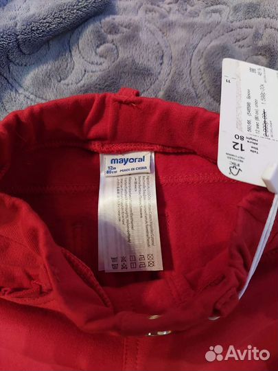 Брюки для девочки 74 80