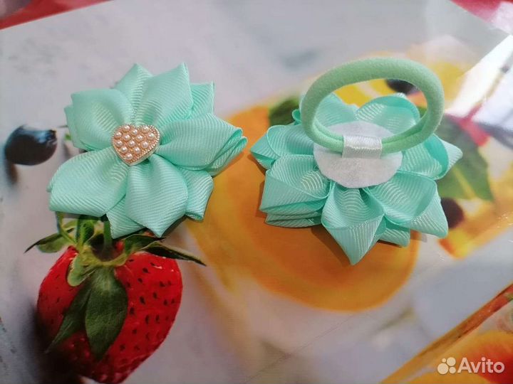 Бантики для волос ручной работы