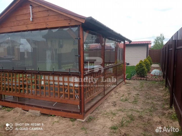 Москитные пвх сетки + мягкие окна под ключ