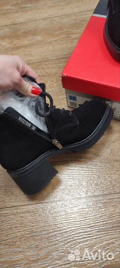 Ботинки зимние натуральная кожа 36