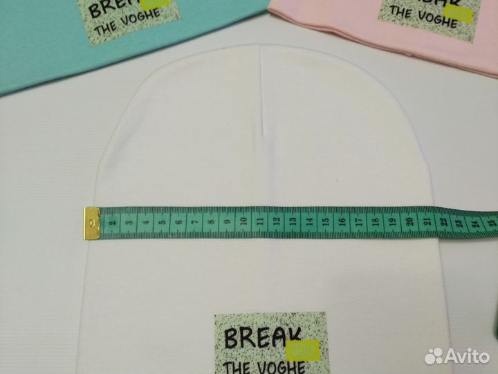 Шапочка для девочки 5-15 лет. Новая