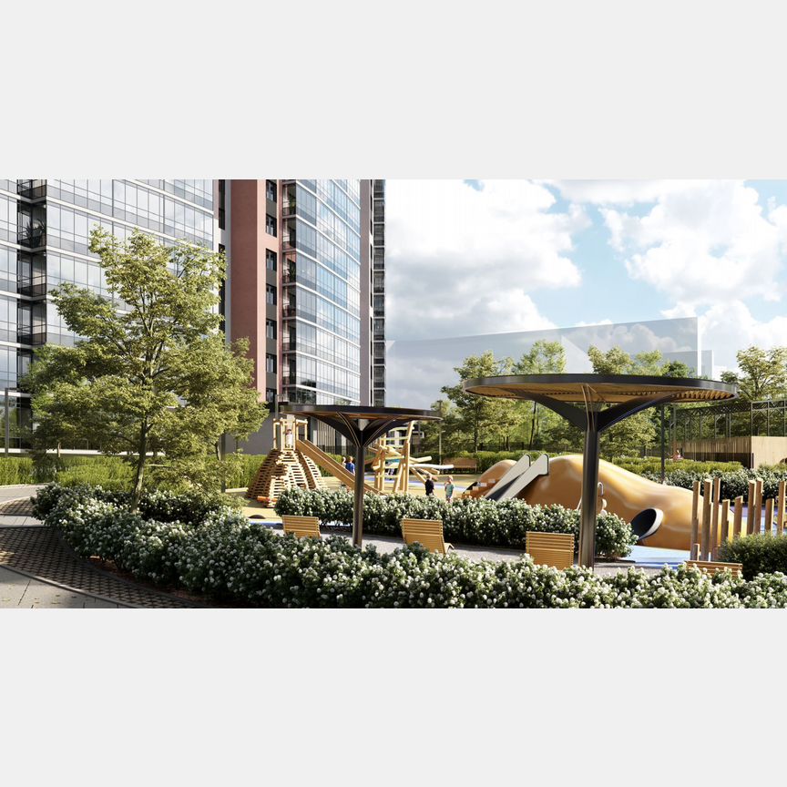 Квартира-студия, 33,6 м², 18/22 эт.