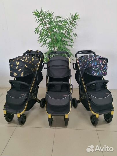 Новая коляска Babalo Future 2022 (рама/золото)