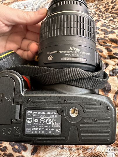 Фотоаппарат nikon d3100