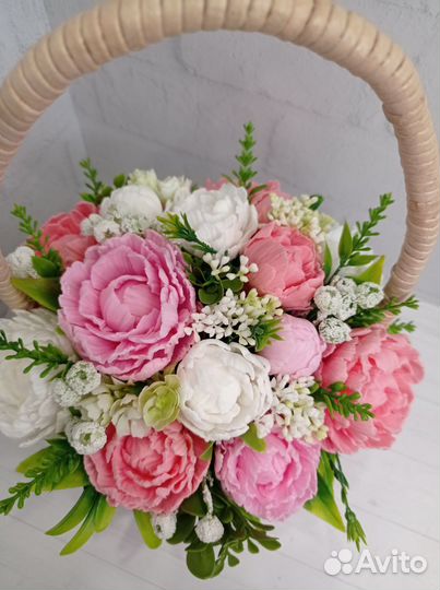 Букет из мыла