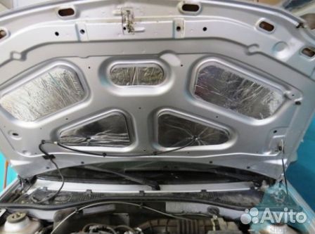 Комплект шумо-виброизоляции капота Ларгус/Рено