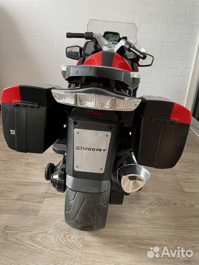 Электромобиль мотоцикл BMW детский