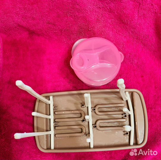 Бутылочки для кормления, сушилка для бутылочек