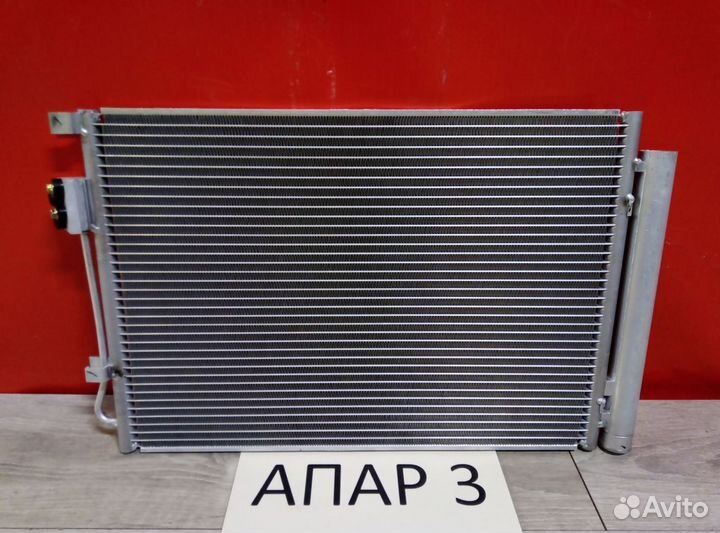 Радиатор кондиционера Hyundai Solaris 2017-нв