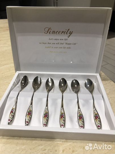 Набор чайных ложек Sincerity