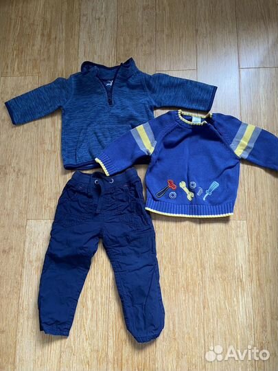 Пакет вещей для мальчика 6-12 месяцев