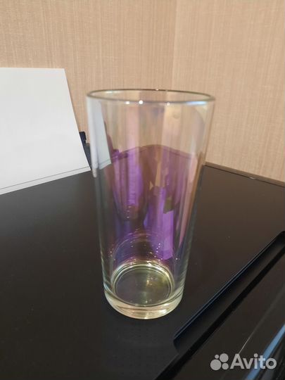 230 мл стакан Лиловая дымка радужный отлив стекло