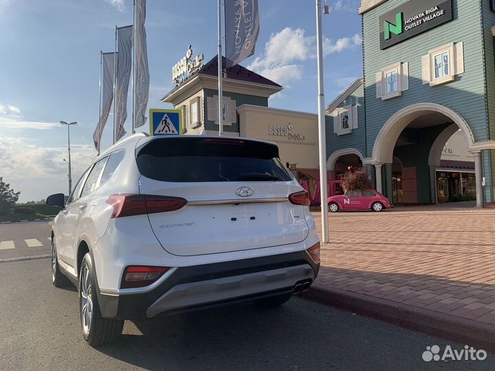 Hyundai Santa Fe 2.0 AT, 2019, 28 400 км