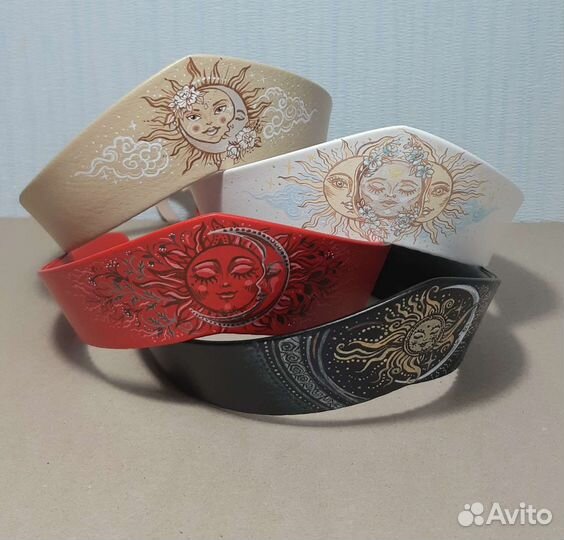 Кокошник современный с росписью