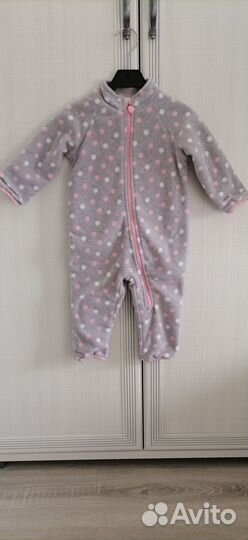 Флисовая поддева р. 80