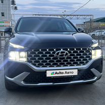 Hyundai Santa Fe 2.2 AMT, 2021, 94 166 км, с пробегом, цена 3 430 000 руб.