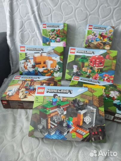 Lego Minecraft Абсолютно новые