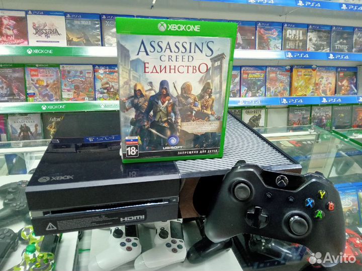 Xbox One Fat 500GB + Assassin’s Creed: Единство