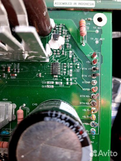 Плата питания и управления мфу 48V