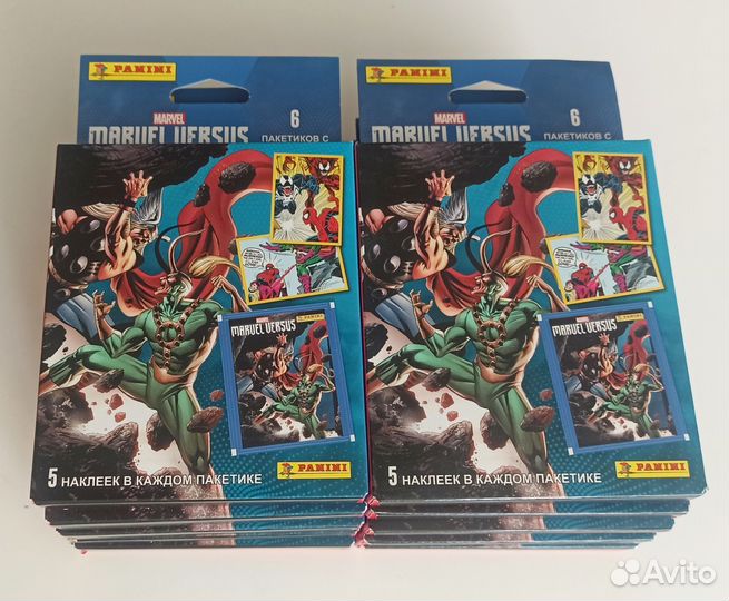 Panini Marvel Versus - 10 блистеров