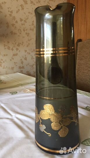 Кувшин Bohemia и шесть стаканов