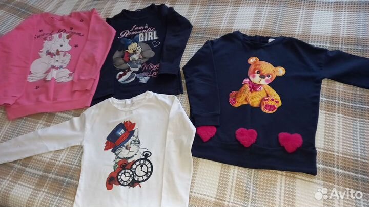 Пакет брендовых вещей на девочку