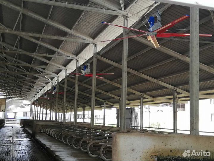 Разгонные и потолочные(горизонтальные) вентиляторы