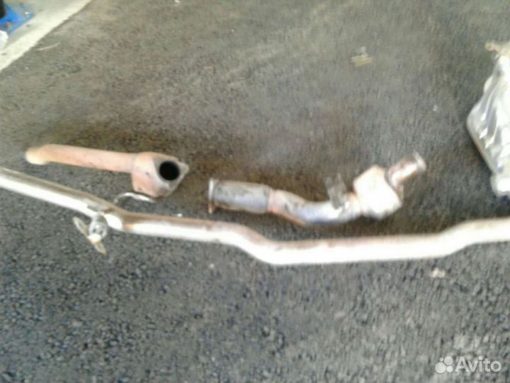 Выхлопная система на Volkswagen touareg R5