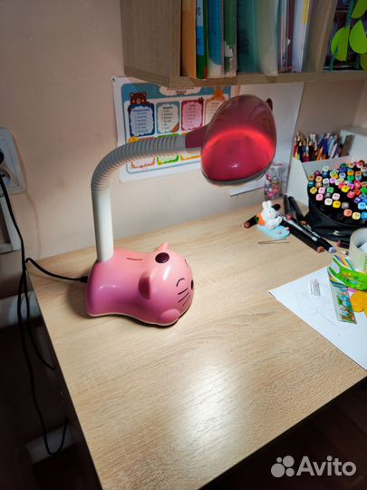 Настольная лампа-копилка