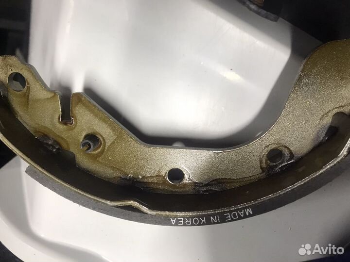 Задние тормозные колодки Шевроле авео 2004-11 г