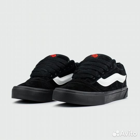 Кеды Vans Knu Skool Black Black Ftwr