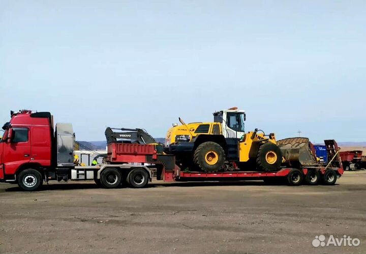 Услуги тяжёлых и низкорамных тралов г/п до 60т