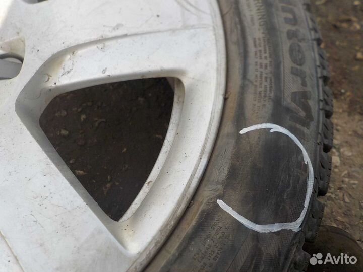 Колесо Audi a6 225/50/17 continental 1шт