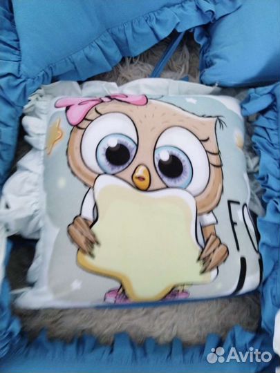 Бортики для детской кроватки