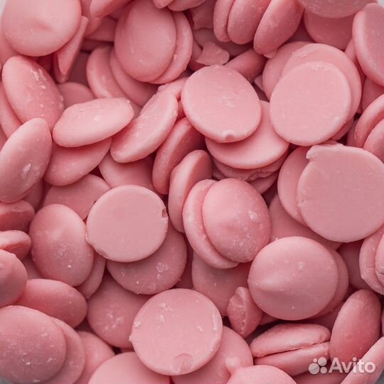 Шоколад цветной со вкусом Клубники