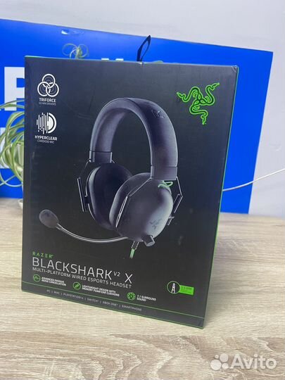 Проводные наушники Razer Blackshark V2 X черный