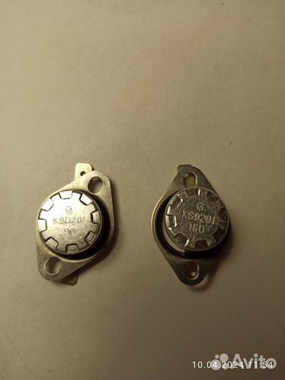 Термореле разные KSD 301 100 и запчасти свч