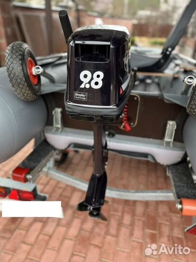 Продам комплект пвх лодку, мотор + прицеп