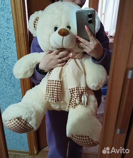 Плюшевый медведь новый