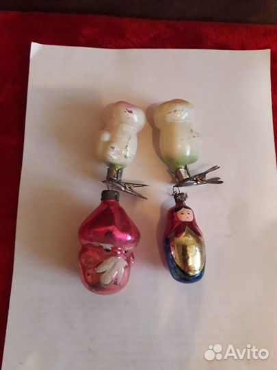 Новогодние игрушки СССР