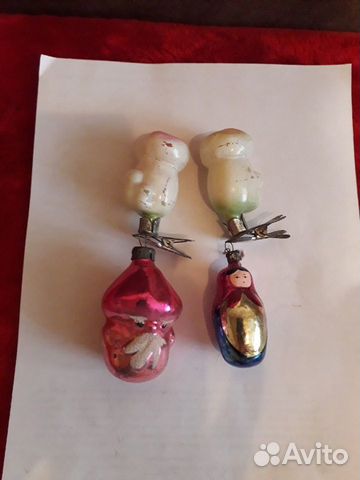 Новогодние игрушки СССР