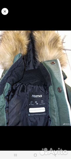 Зимний костюм Reima для девочки 122
